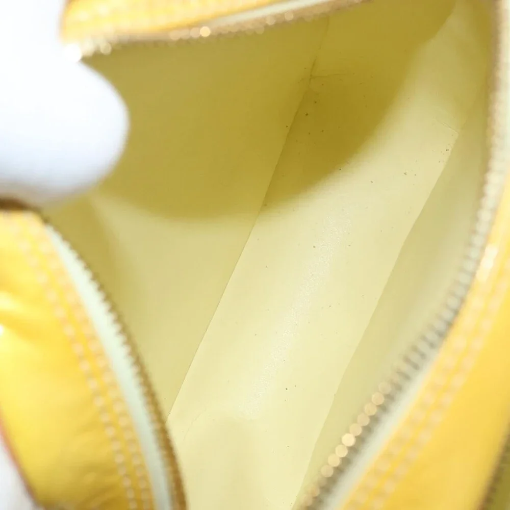 Louis Vuitton Monogram Vernis Wooster Bag Lime Yellow
